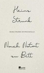 Cover von Nach Notat zu Bett