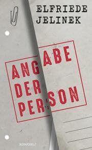 Cover von Angabe der Person