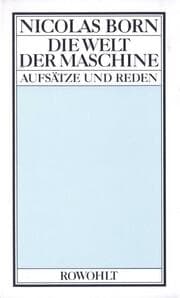 Cover von Die Welt der Maschine