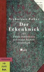 Cover von Der Eckenknick
