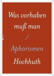 Cover von Was vorhaben muß man