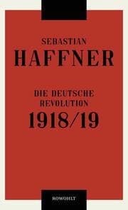 Cover von Die deutsche Revolution 1918/19