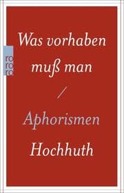 Cover von Was vorhaben muß man