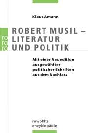 Cover von Robert Musil - Literatur und Politik