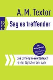 Cover von Sag es treffender