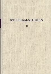 Cover von Wolfram-Studien II