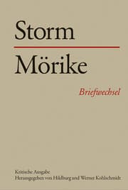 Cover von Theodor Storm - Eduard Mörike - - Theodor Storm - Margarethe Mörike