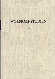 Cover von Wolfram-Studien V