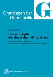 Cover von Höfische Epik des deutschen Mittelalters 2