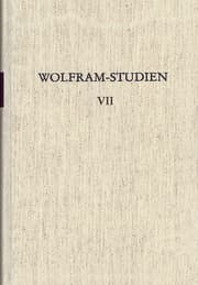 Cover von Wolfram-Studien VII