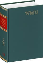 Cover von Wörterbuch der mittelhochdeutschen Urkundensprache (WMU)