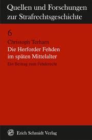 Cover von Die Herforder Fehden im späten Mittelalter