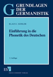 Cover von Einführung in die Phonetik des Deutschen
