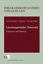 Cover von Literaturgeschichte: Österreich