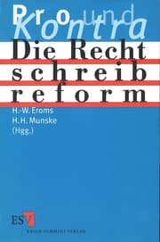 Cover von Die Rechtschreibreform