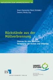 Cover von Rückstände aus der Müllverbrennung