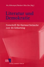 Cover von Literatur und Demokratie