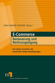 Cover von E-Commerce: Besteuerung und Rechnungslegung