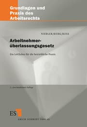 Cover von Arbeitnehmerüberlassungsgesetz
