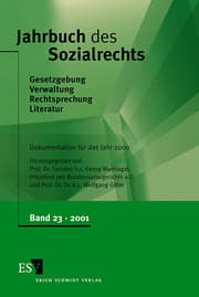 Cover von Jahrbuch des Sozialrechts