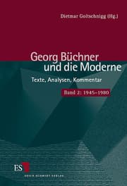 Cover von Georg Büchner und die Moderne 2