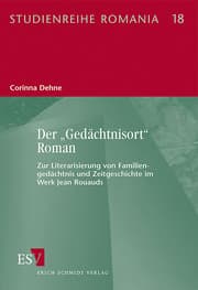 Cover von Der Gedächtnisort Roman