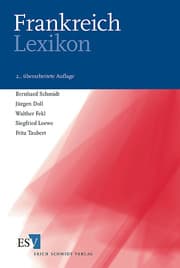 Cover von Frankreich-Lexikon