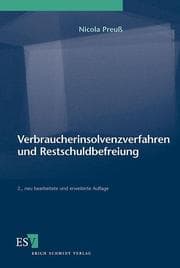Cover von Verbraucherinsolvenzverfahren und Restschuldbefreiung
