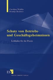 Cover von Schutz von Betriebs- und Geschäftsgeheimnissen
