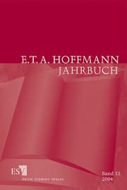 Cover von E.T.A. Hoffmann-Jahrbuch 2004