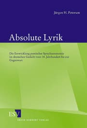 Cover von Absolute Lyrik