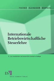 Cover von Internationale Betriebswirtschaftliche Steuerlehre