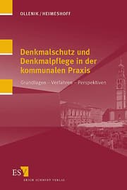 Cover von Denkmalschutz und Denkmalpflege in der kommunalen Praxis