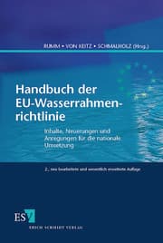 Cover von Handbuch der EU-Wasserrahmenrichtlinie