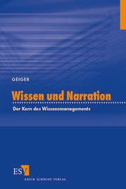 Cover von Wissen und Narration