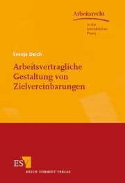 Cover von Arbeitsvertragliche Gestaltung von Zielvereinbarungen