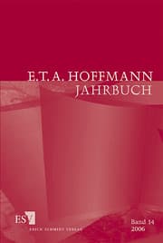 Cover von E.T.A. Hoffmann-Jahrbuch 2006