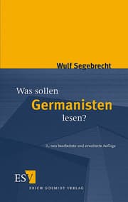 Cover von Was sollen Germanisten lesen?
