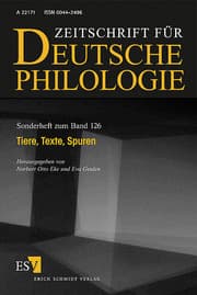 Cover von Tiere, Texte, Spuren