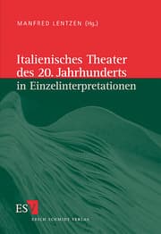Cover von Italienisches Theater des 20.Jahrhunderts in Einzelinterpretationen