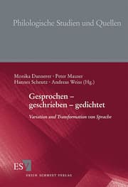 Cover von Gesprochen - geschrieben - gedichtet