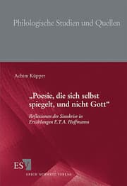 Cover von 'Poesie, die sich selbst spiegelt, und nicht Gott'