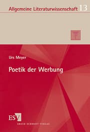 Cover von Poetik der Werbung