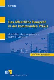 Cover von Das öffentliche Baurecht in der kommunalen Praxis