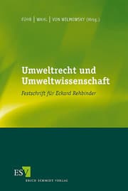 Cover von Umweltrecht und Umweltwissenschaft