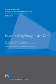 Cover von Sozialrechtsgeltung in der Zeit