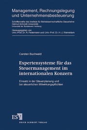 Cover von Expertensysteme für das Steuermanagement im internationalen Konzern