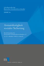Cover von Armutsfestigkeit sozialer Sicherung