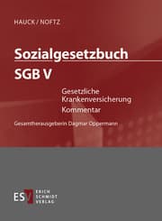 Cover von Sozialgesetzbuch (SGB) V: Gesetzliche Krankenversicherung - Einzelbezug