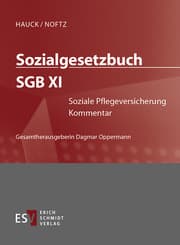 Cover von Sozialgesetzbuch (SGB) XI: Soziale Pflegeversicherung - Einzelbezug